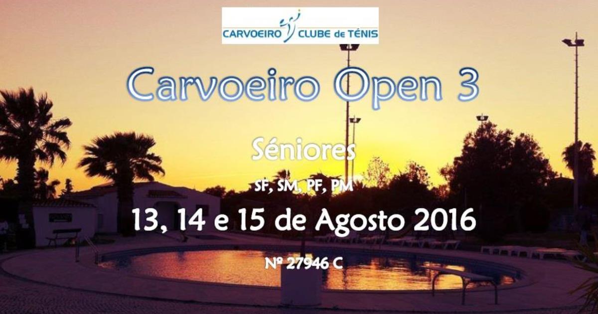 Algarve Carvoeiro Open 3 (Sénior Nível C)