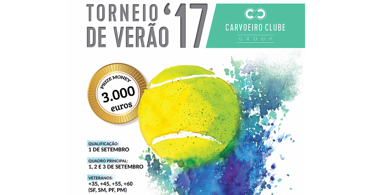 Torneio de Verão 2017 "Carvoeiro Clube Group"